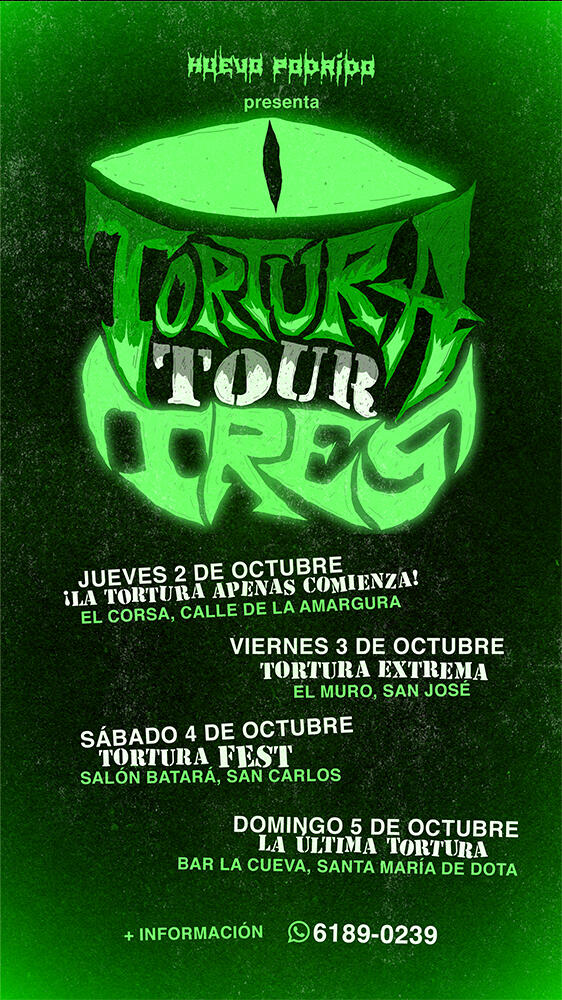 TORTURA TOUR TRES TORTURA TOUR TRES